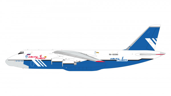 GeminiJets Antonov An-124-100 Polet Flight RA-82080 1:200 Modellflugzeug