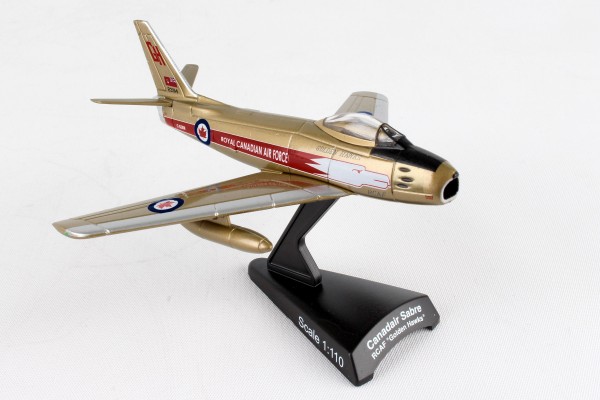 POSTAGE STAMP Canadair Sabre RCAF "Golden Hawks" 1/110