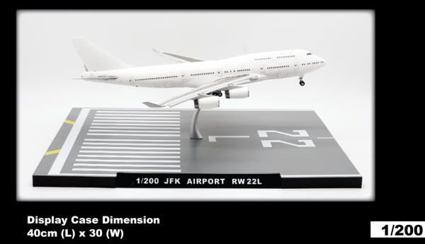 Standfuß 1:200 John F. Kennedy Flughafen Piste 22L Flugzeugmodell