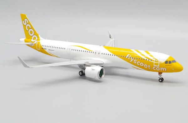 JC Wings Airbus A321neo Scoot 9V-NCB 1:200 Modellflugzeug