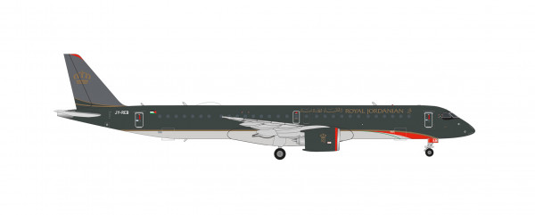 Herpa Wings Embraer E195-E2 Royal Jordanian JY-REB 1:200 Modellflugzeug