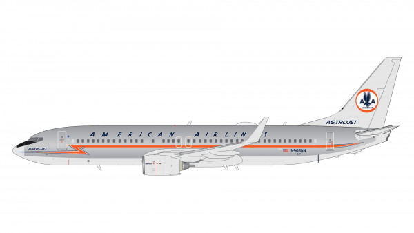 GeminiJets Boeing 737-800 American "Astrojet" polished N905NN 1:100 Modellflugzeug