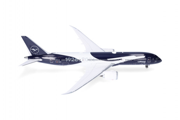 Herpa Wings Boeing 787-9 Lufthansa "100th Anniversary" D-ABPU 1:200 Modellflugzeug