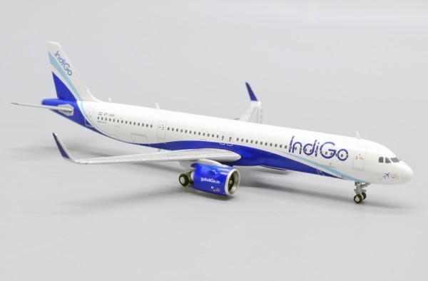 JC Wings Airbus A321-200 IndiGo "1000th NEO" VT-IUH 1:400 Modellflugzeug
