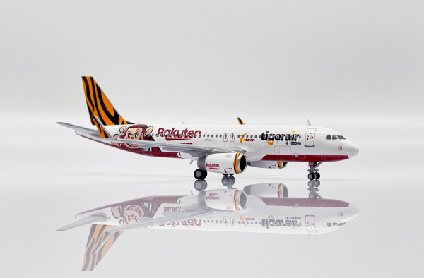 JC Wings Airbus A320-200 Tigerair "Rakuten Monkeys" B-50006 1:400 Modellflugzeug