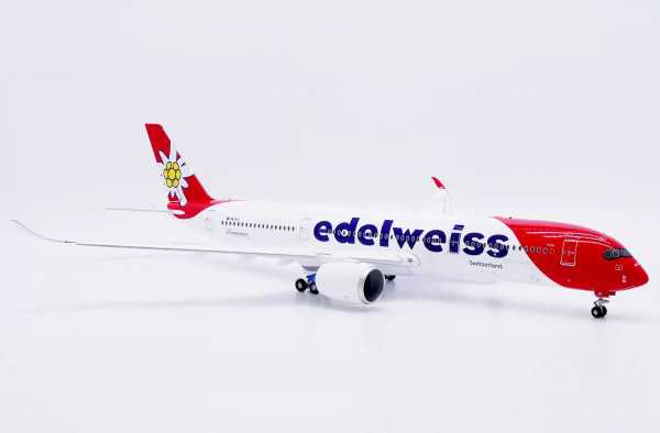 JC Wings Airbus A350-900 Edelweiss Flaps Down HB-IHC 1:200 Modellflugzeug