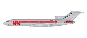 Boeing 727-200 Western Airlines "1980s polished livery" Scale 1/200