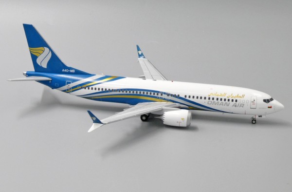 Boeing 737-MAX8 Oman Air A4O-MB Scale 1/200