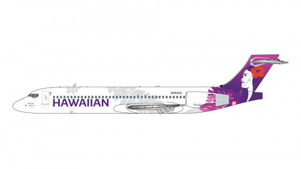 GeminiJets Boeing 717-200 Hawaiian "Koa'e Kea" N494HA 1:400 Modellflugzeug