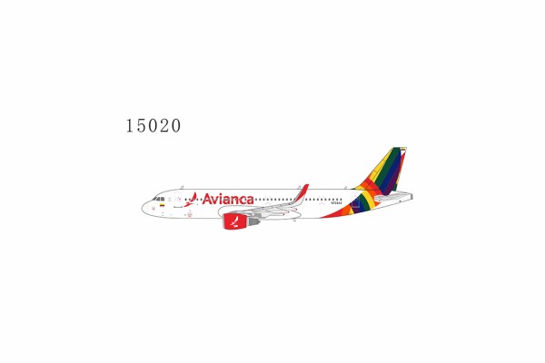 NG Model Airbus A320-200 Avianca "Pride" N724AV 1:400 Modellflugzeug