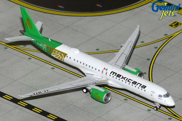 GeminiJets Embraer E195-E2 Mexicana XA-MXA 1:400 Modellflugzeug