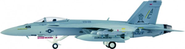McDonnell Douglas F/A-18E Hornet US Navy VFA-105 "Gunslingers", CVW-3, NAS Oceana,AC 405 1/200