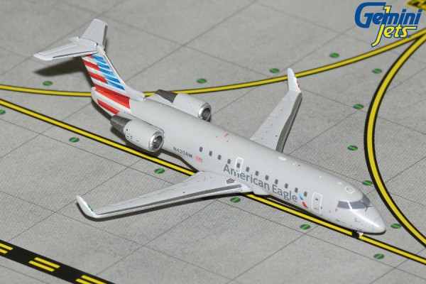 GeminiJets Bombardier CRJ200LR American Eagle Air Wisconsin N420AW 1:400 Modellflugzeug