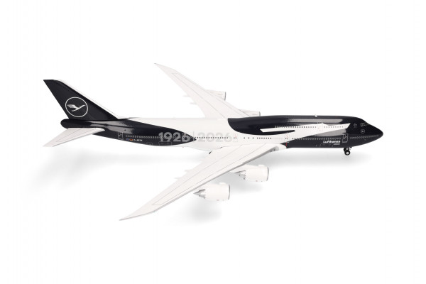 Herpa Wings Boeing 747-8 Lufthansa "100th Anniversary" D-ABYN 1:200 Modellflugzeug