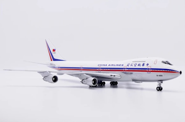 JC Wings Boeing 747-200 China Airlines "OC" polished B-1886 1:200 Modellflugzeug