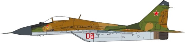 JC Wings Mikojan-Gurewitsch MiG-29 Fulcrum Russian Air Force 1:72 Modellflugzeug