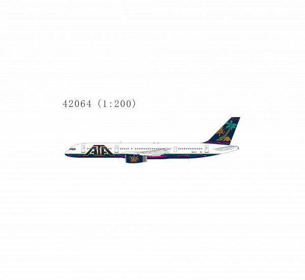 NG Model Boeing 757-200 ATA American Trans Air "holiday" N517AT 1:200 Modellflugzeug