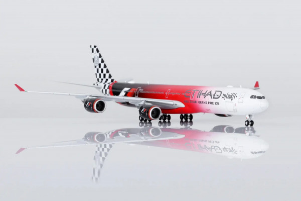 HX Models Airbus A340-600 Etihad "Abu Dhabi GP 2016" A6-EHJ 1:400 Modellflugzeug