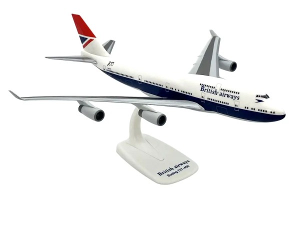 PPC Boeing 747-400 British Airways "Negus 100 years" G-CIVB 1:250 Modellflugzeug