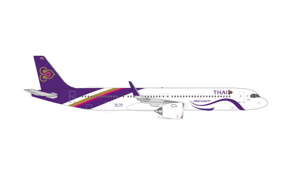 Herpa Wings Airbus A321neo Thai Airways "Bowonrangsi" HS-TOA 1:500 Modellflugzeug