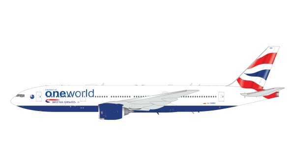 Boeing 777-200ER British Airways "oneworld" livery G-YMMR Scale 1/200