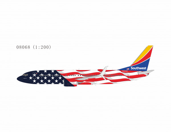 NG Model Boeing 737-800 Southwest "Freedom One" N500WR 1:200 Modellflugzeug