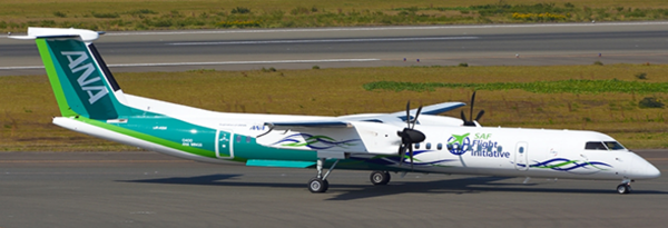 JC Wings Bombardier DHC-8-400 (Dash 8-Q400) ANA Wings "ANA Future Promise" JA461A 1:200 Modellflugzeug
