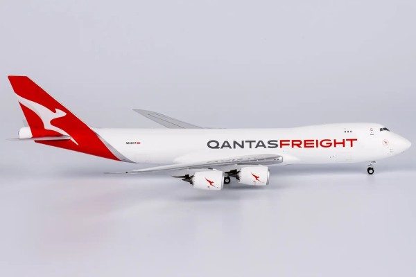 NG Model Boeing 747-8F Atlas Air Qantas Freight "fantasy hybrid colors" N856GT 1:400 Modellflugzeug
