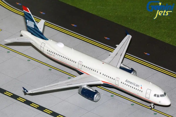GeminiJets Airbus A321-200 American "US Airways" heritage N578UW 1:200 Modellflugzeug
