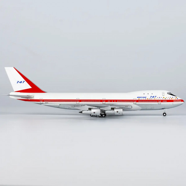 NG Model Boeing 747-100 House Color "first flight celebration 55 years from 1969 to 2024" N7470 1:400 Modellflugzeug
