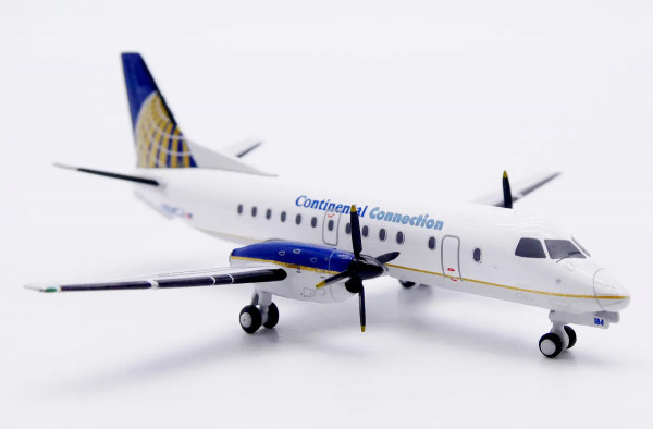 JC Wings Saab 340B Continental Connection N184CJ 1:400 Modellflugzeug