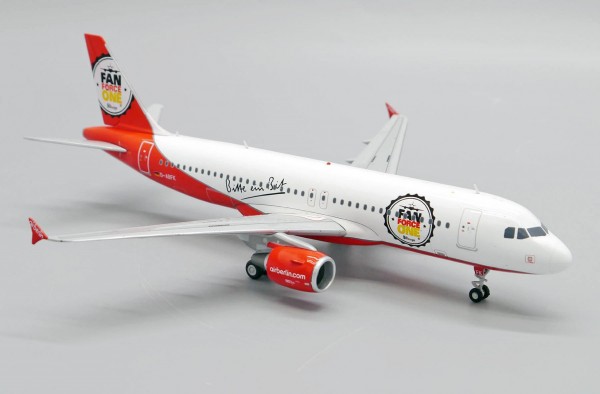 Airbus A320 Air Berlin "Fan Force One" D-ABFK Scale 1/200