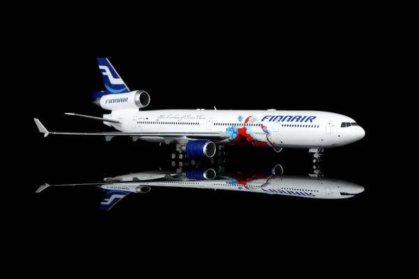 SQ Wings McDonnell Douglas MD-11 Finnair Flaps Down OH-LGA 1:200 Modellflugzeug