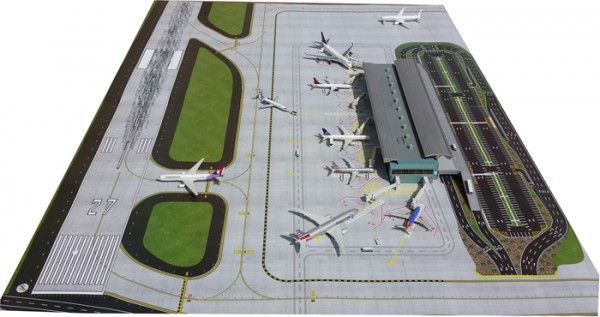Airport Mat Set for GJARPTB Airport Terminal Scale 1/400