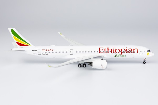 NG Model Airbus A350-900 Ethiopian "Celebrating our 10th A350" ET-AVE 1:400 Modellflugzeug