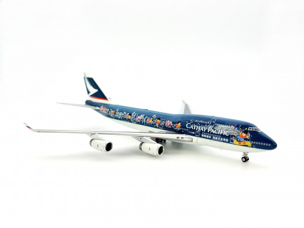JC Wings Boeing 747-400 Cathay Pacific "Spirit of Hong Kong" B-HOX 1:400 Modellflugzeug