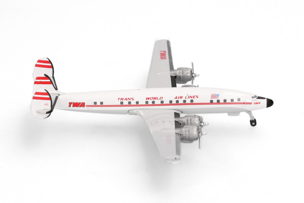 Herpa Wings Lockheed L-1649A Starliner "Super Star" Trans World TWA N8083H 1:500 Modellflugzeug