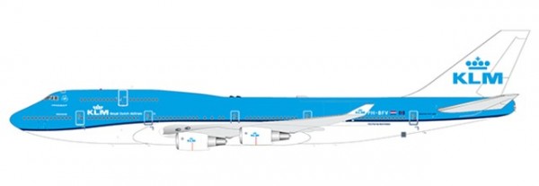 Boeing 747-400 KLM Flaps Down Version PH-BFY Scale 1/200