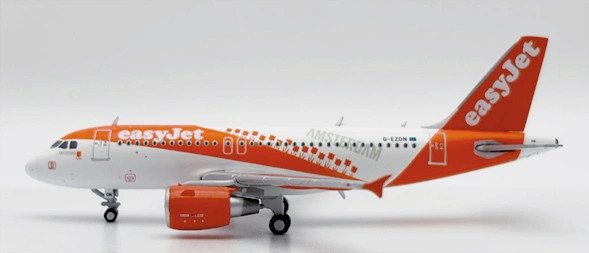JC Wings Airbus A319-100 EasyJet "Amsterdam" G-EZDN 1:400 Modellflugzeug