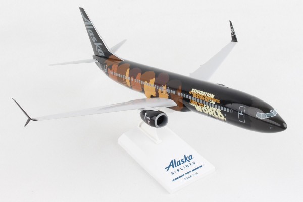 Boeing 737-900ER Alaska Airlines "Our Commitment" N492AS Scale 1/130
