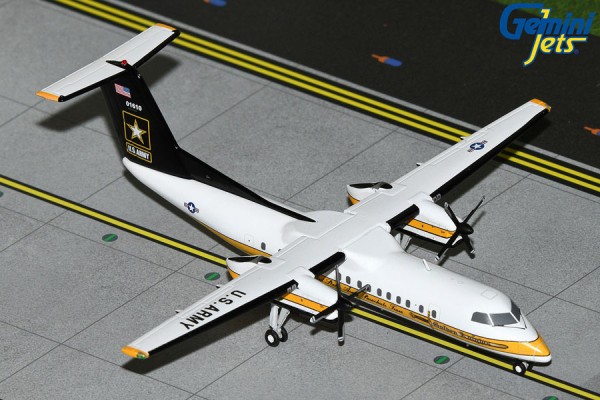 GeminiJets Bombardier C-147A Dash 8-300 U.S. Army "Golden Knights" 17 01610 1:200 Modellflugzeug