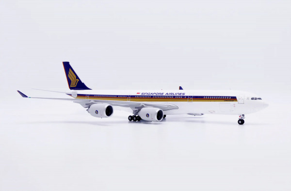 JC Wings Airbus A340-500 Singapore "Old Titles" 9V-SGC 1:200 Modellflugzeug