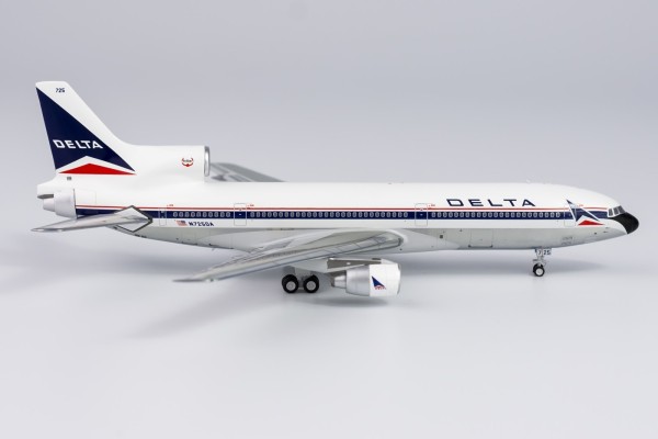 Lockheed L-1011-1 TriStar Delta Air Lines "Delta Widget Livery" N725DA Scale 1/400