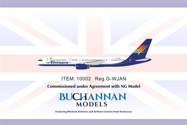 Boeing 757-200 Airtours International Airways G-WJAN Scale 1/400