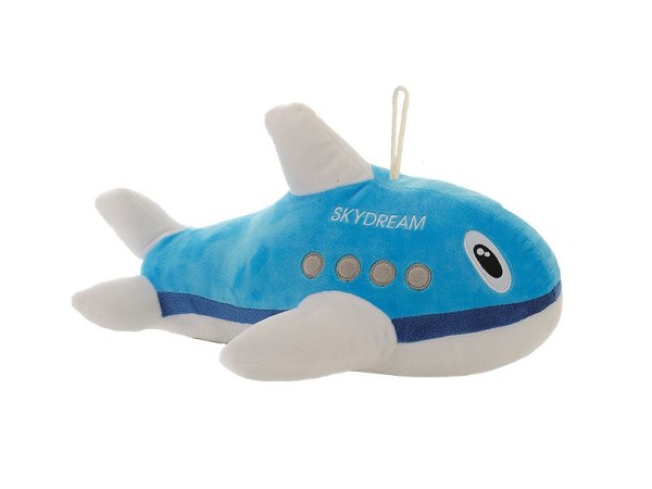 Plüschflugzeug Schlüsselanhänger 15cm
