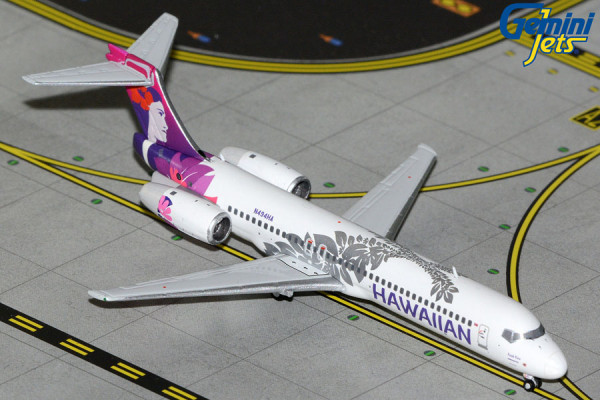 GeminiJets Boeing 717-200 Hawaiian "Koa'e Kea" N494HA 1:400 Modellflugzeug