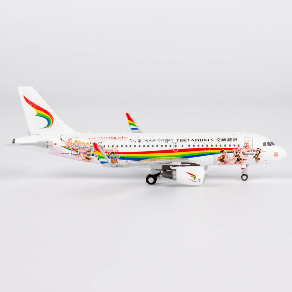NG Model Airbus A319-100 Tibet Airlines "Enchanting Nyingchi" B-1008 1:400 Modellflugzeug