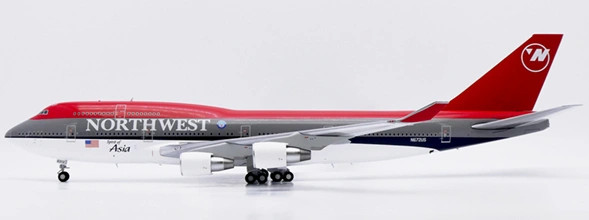 JC Wings Boeing 747-400 Northwest "Spirit of Asia" N672US 1:200 Modellflugzeug