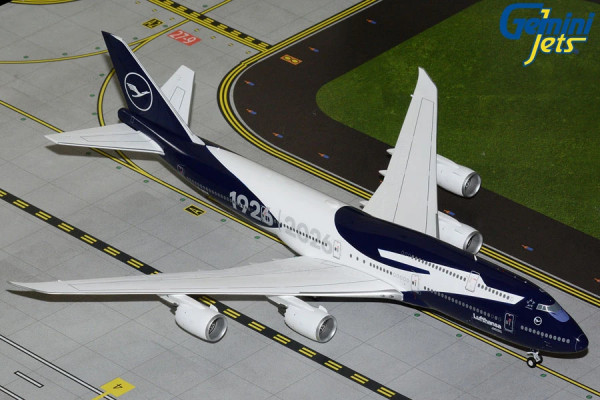 GeminiJets Boeing 747-8 Lufthansa "100th Anniversary" D-ABYN 1:200 Modellflugzeug