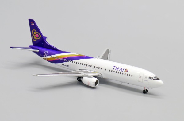 JC Wings Boeing 737-400 Thai Airways "Last Flight" HS-TDG 1:400 Modellflugzeug
